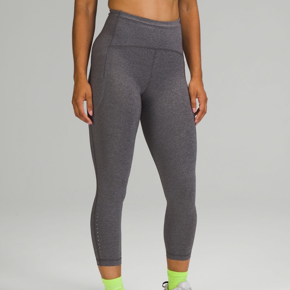 Lulu Lemon grey leggings size 2